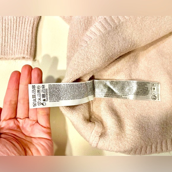 MANGO Long Sleeve Turtleneck Sweater Dress_Pink_Size : XS (US 2) - Picture 5 of 15